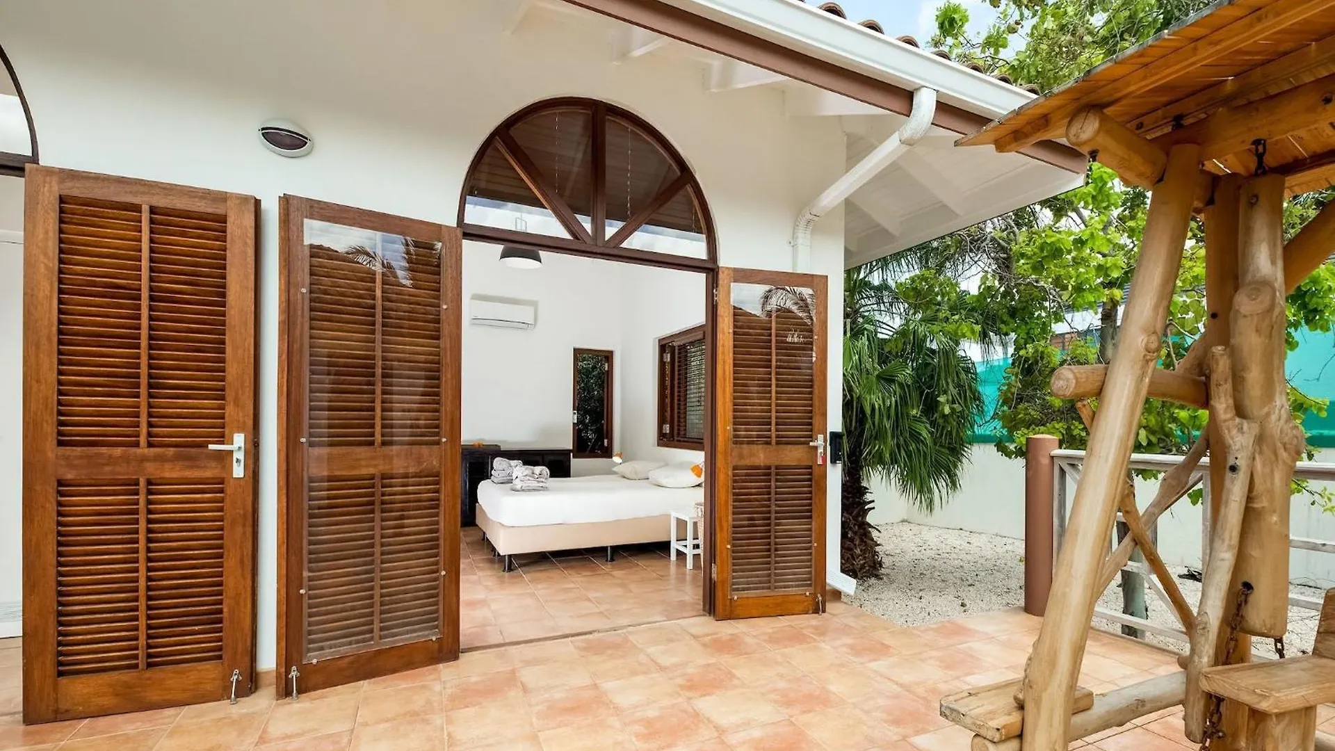 Holiday Villa At Jan Thielstrand In Willemstad קוראסאו