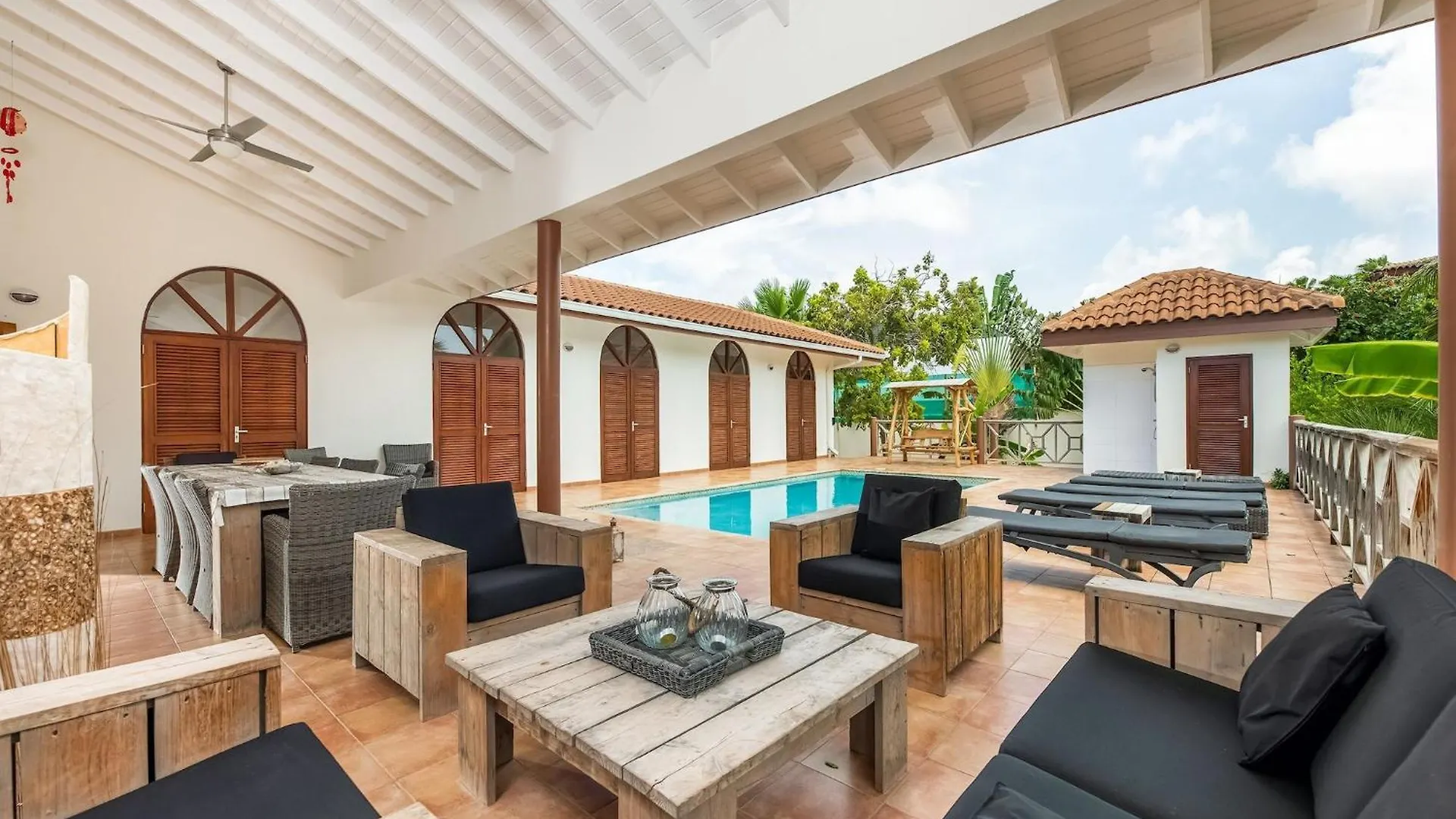 Holiday Villa At Jan Thielstrand In Willemstad קוראסאו